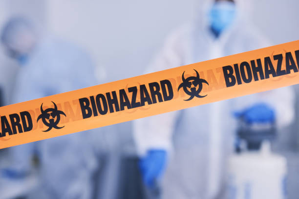Professional Biohazard Cleanup technician working in Wenatchee, WA